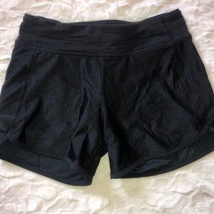 ivivva black mesh shorts